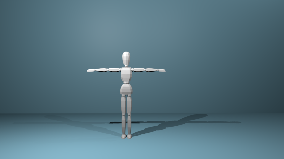 Blender T Pose Rig